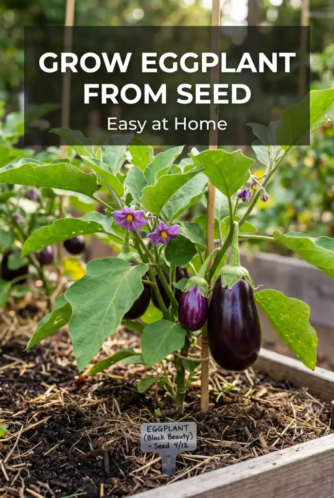 Grow Eggplant from Seeds at Home Easily
