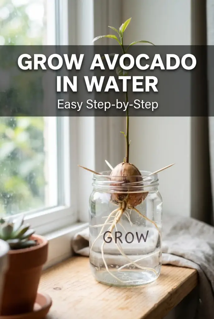 Avocado Seed Growing in Water: Easy Guide
