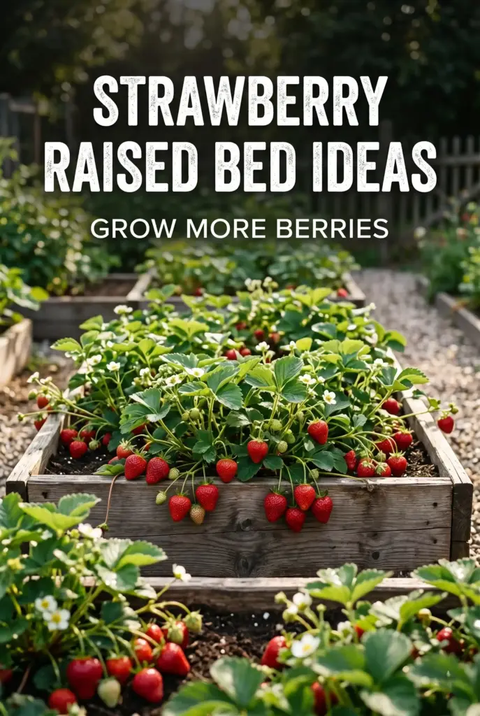 Strawberry Planting Ideas for Raised Beds