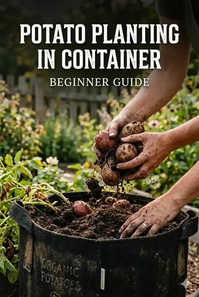Potato Planting in Container: Beginner Guide