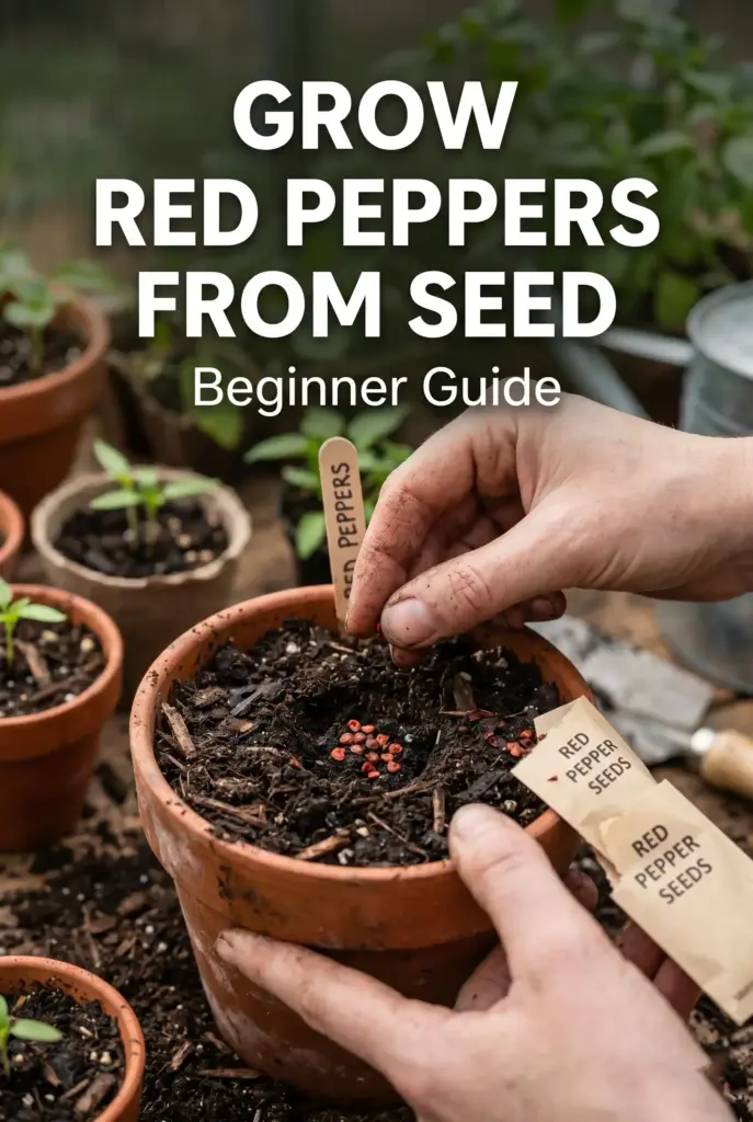 Red Pepper Seed Planting: Beginner Guide