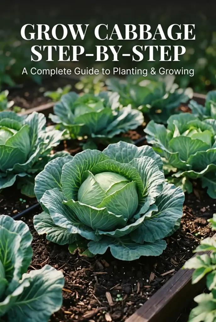 Cabbage Plants Gardening: How to Grow Step-by-Step
