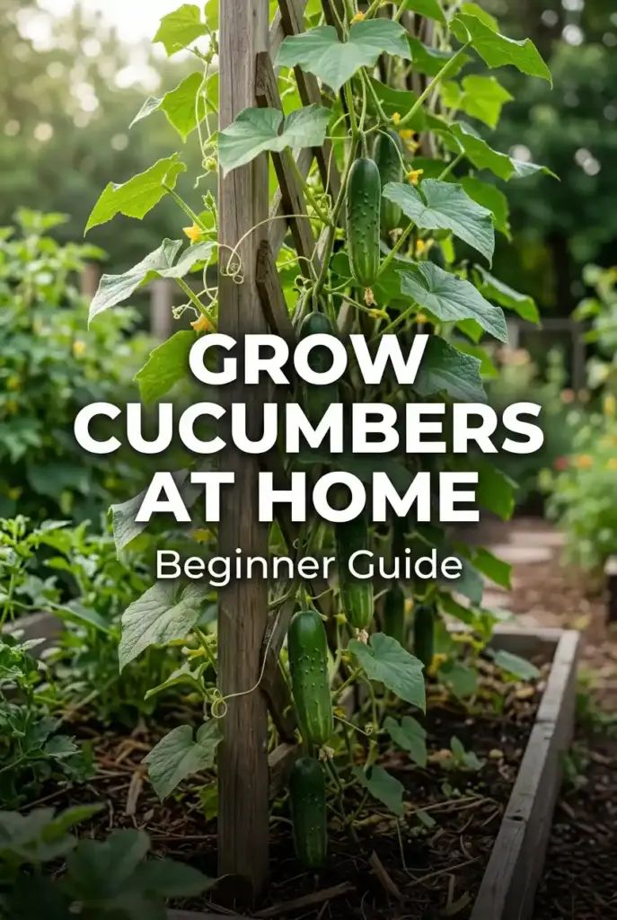 How to Grow Cucumber Plant at Home (Beginner Guide)