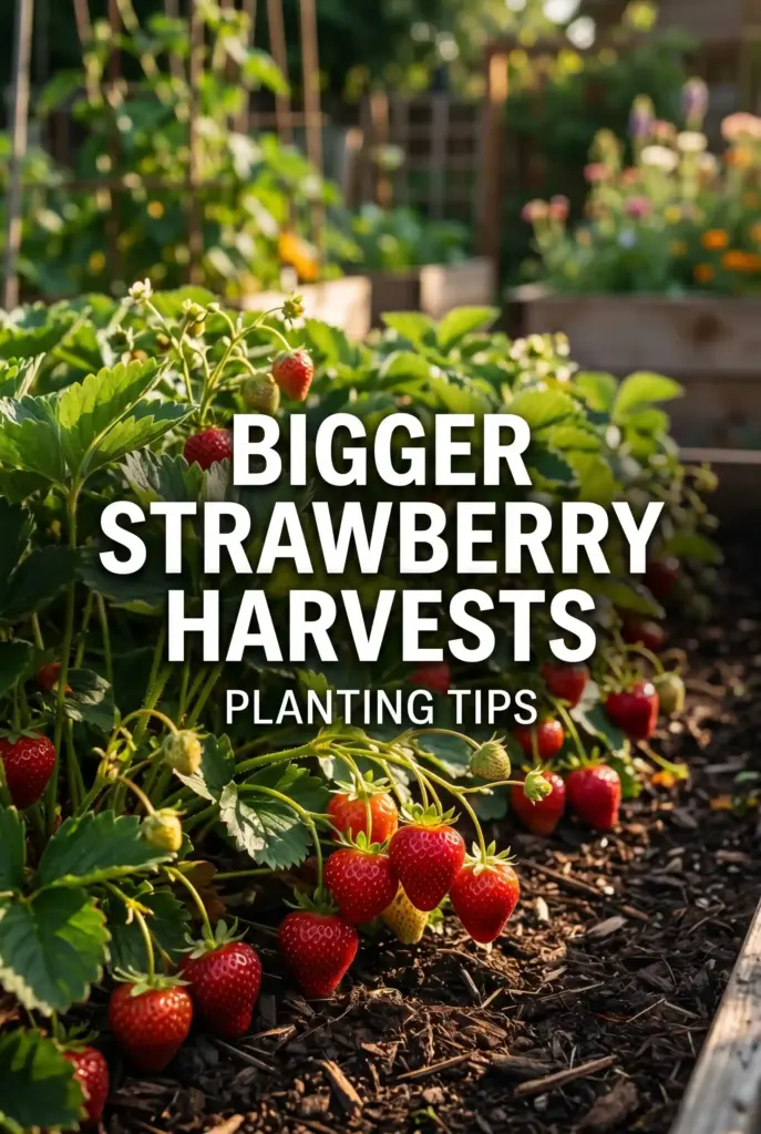 Strawberry Planting Tips for Bigger Harvests