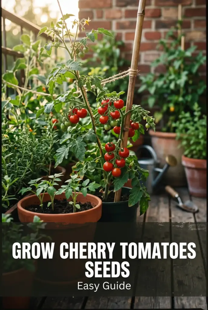 How to Grow Cherry Tomatoes from Seeds (Easy Guide)