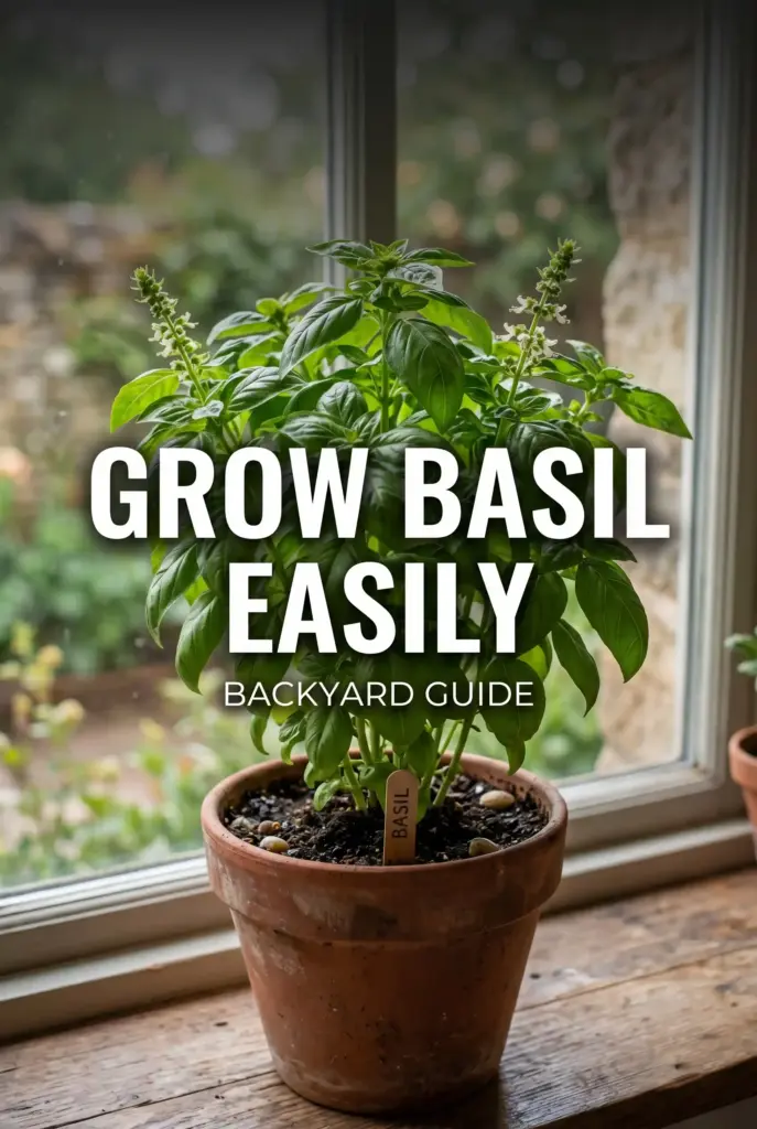 Backyard Gardening: Basil Guide