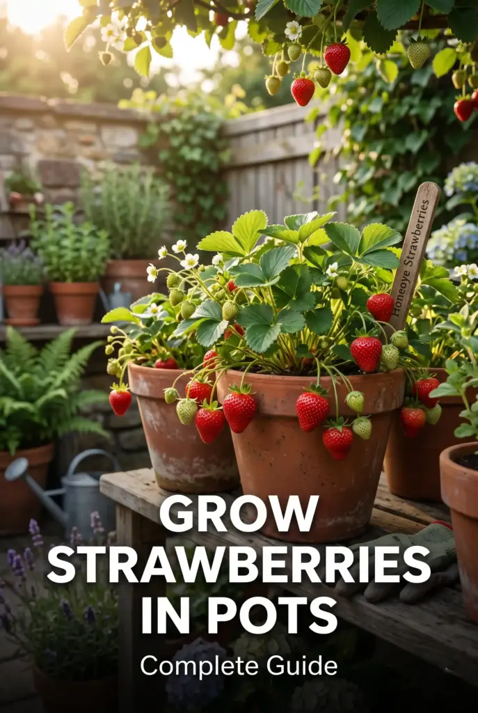 Strawberry Planting in Pots: Complete Guide