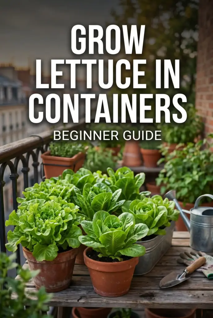 Planting Lettuce in Containers: Beginner Guide