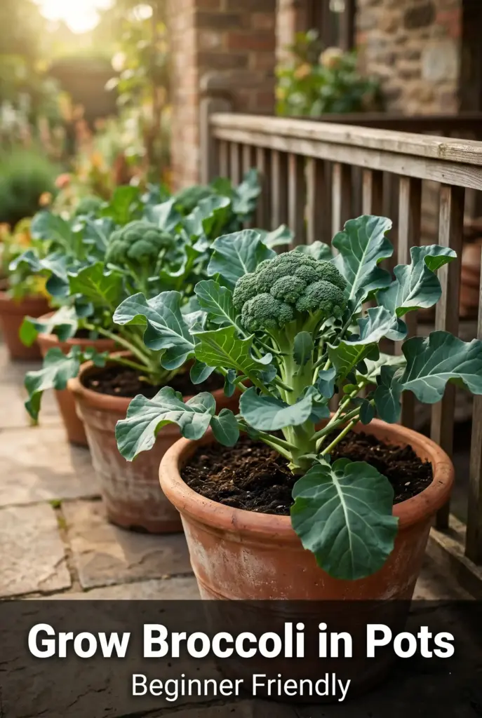 Growing Broccoli in Pots: Beginner Guide